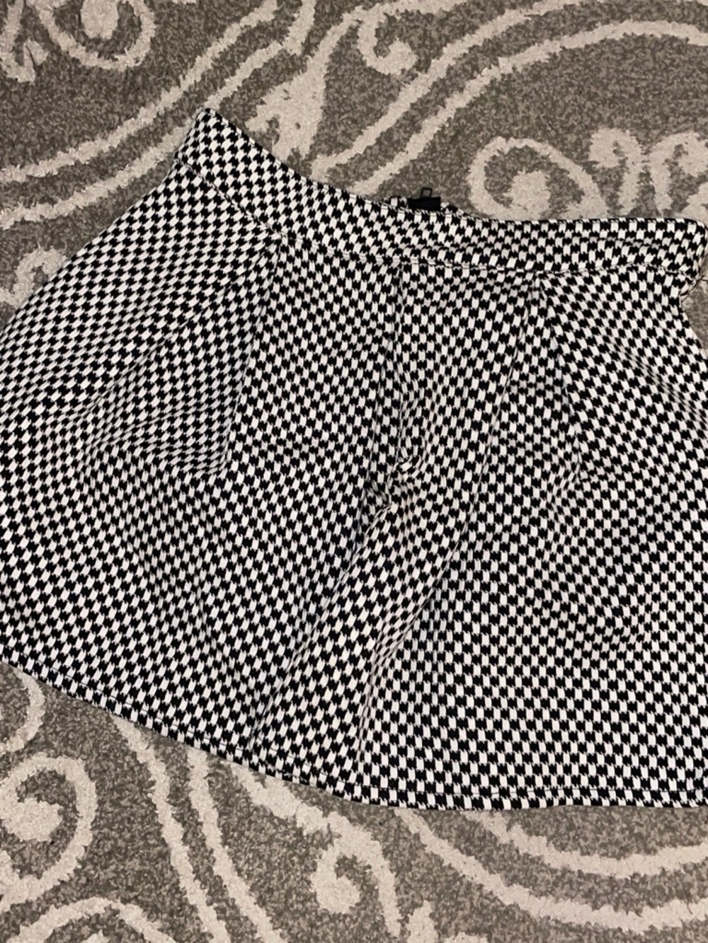 Bethany Mota Houndstooth Skirt